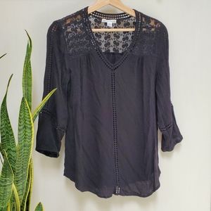 Stitch Fix lace detail top